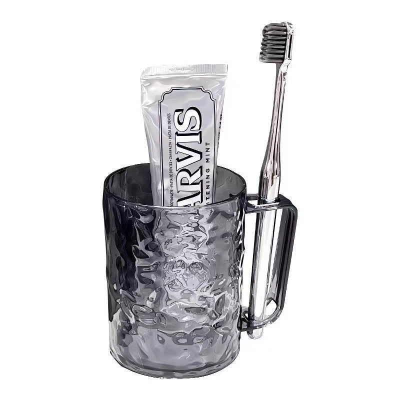 Textured Glass Mug